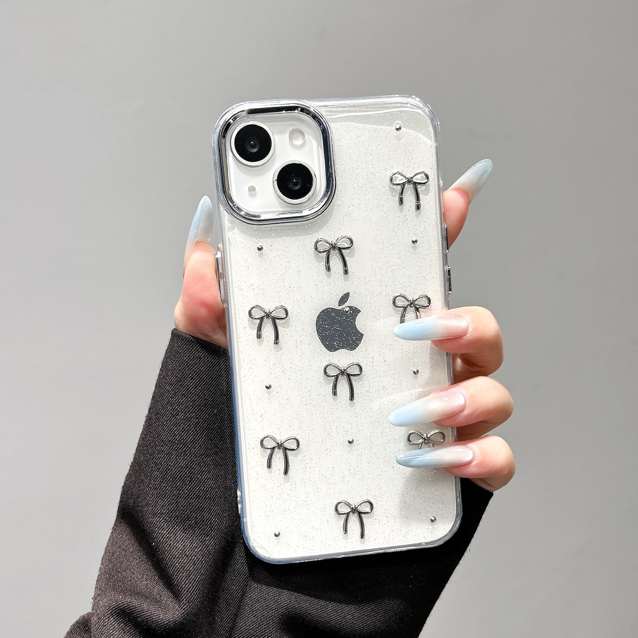 Amazon.co.jp: QLTYPRI iPhone 11 用 ケース クリア シルバー ミニ